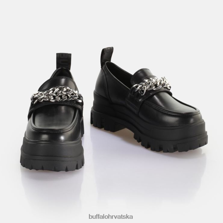 crna/srebrna Buffalo aspha loafer tc loafer vegan |mokasinke TDD6T427